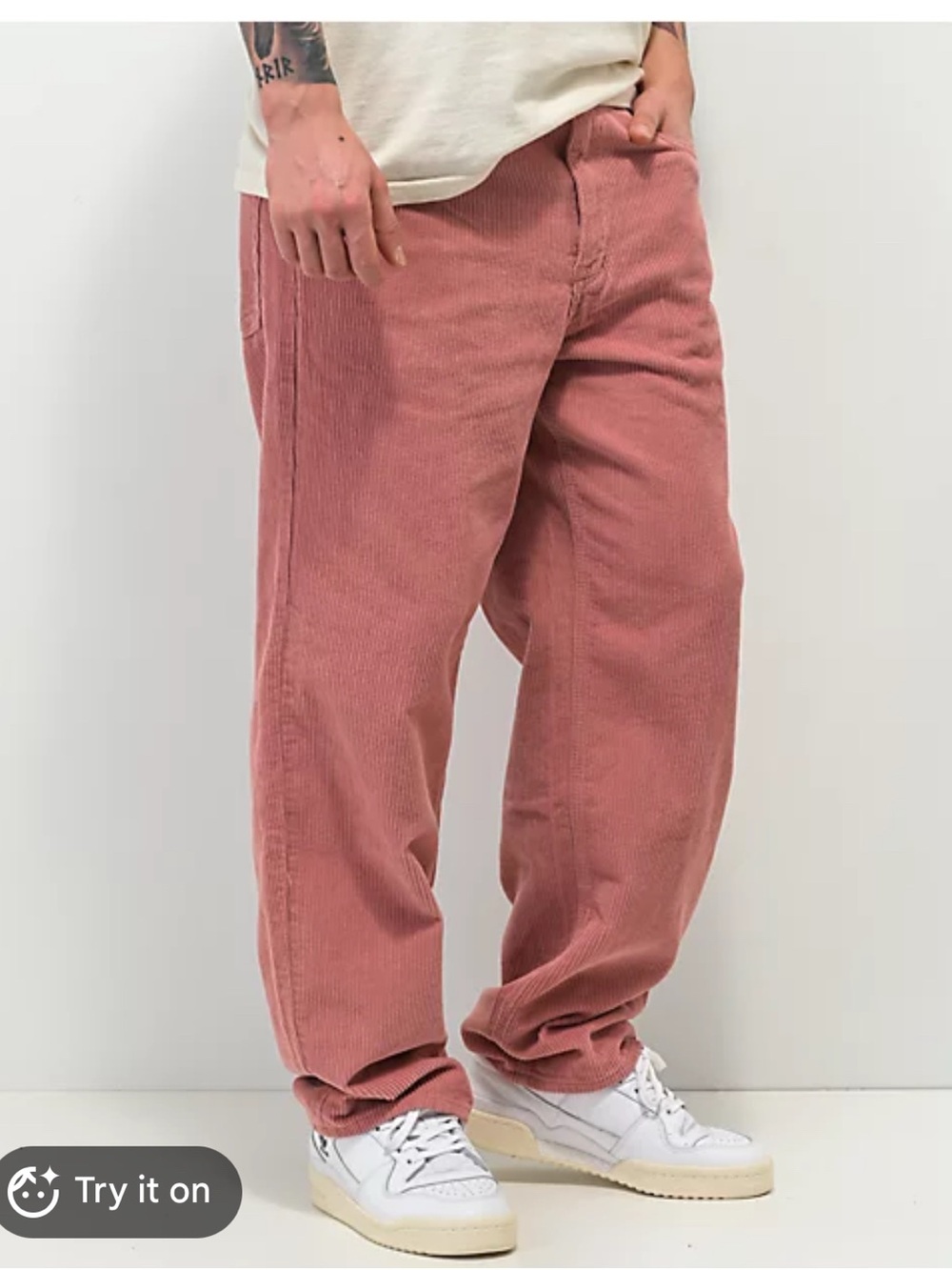 Empyre Corduroy Pants - Dusty Rose - Men